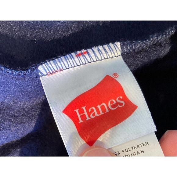 NEW Hanes Sweatpants Size Large Men’s Navy - Picture 3 of 9